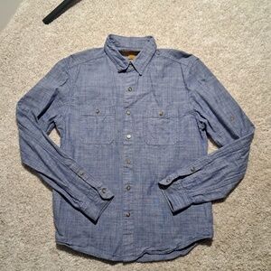 URBAN OUTFITTERS Stapleford Cotton Workwear Chambray Shirt